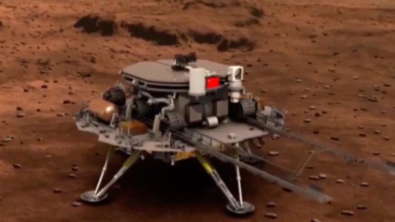 CHINA'S TIANWEN-1 MARS ROVER