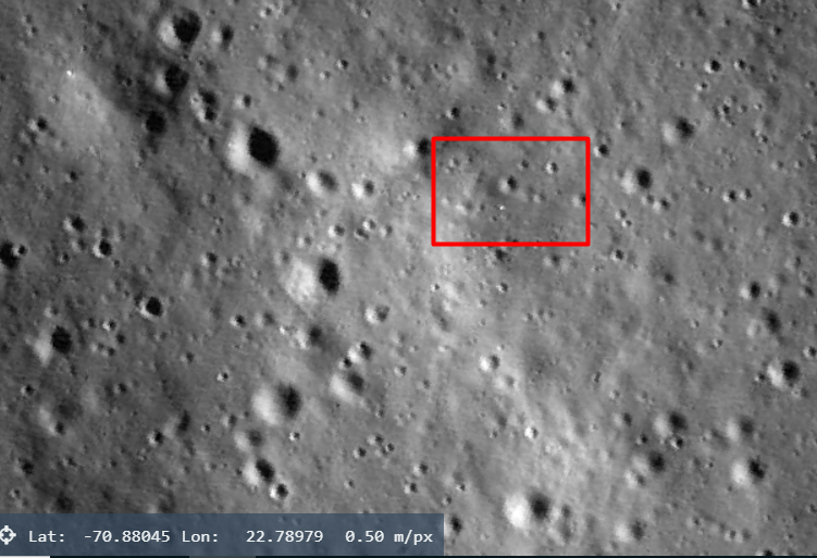 Chandrayaan 2 Rover Intact