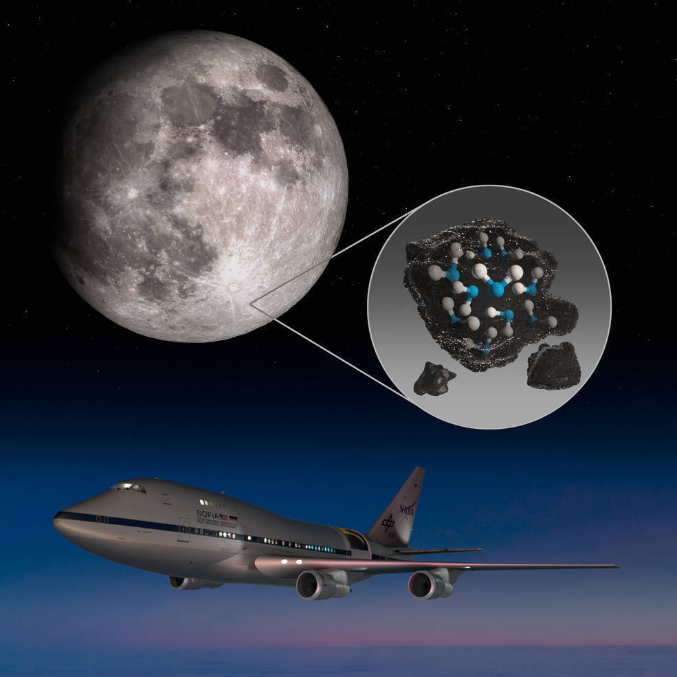 NASA confirms there is evidence of hidden water on sunlit surface of the moon