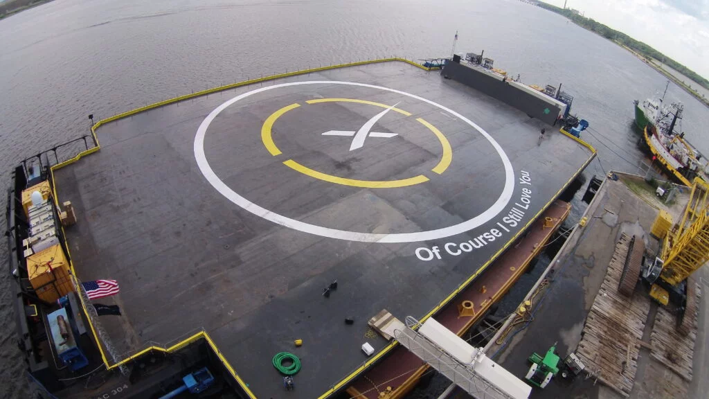 SpaceX drone ship " Of Course I Still I Love You"